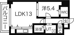 リーヴァストゥーディオ丸の内の物件間取画像